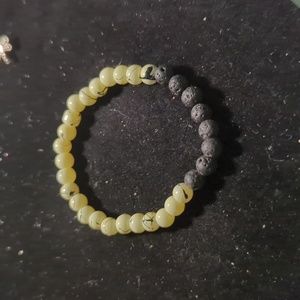 Lava stone bracelet